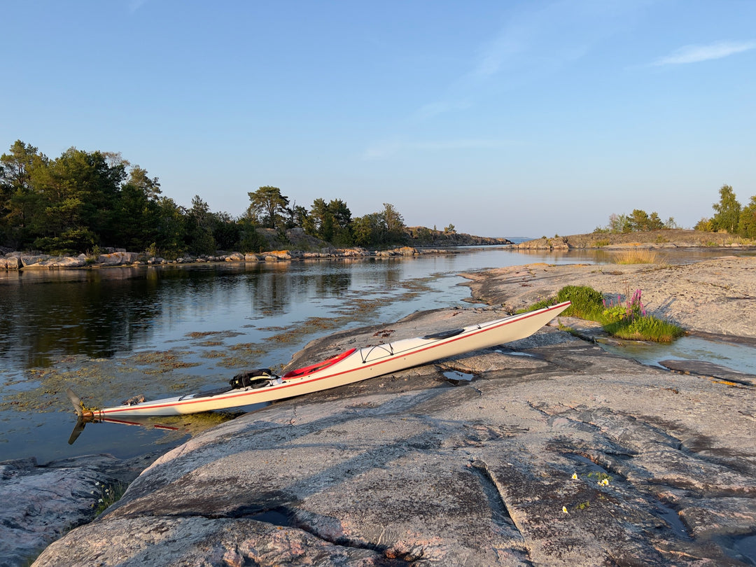 Kayaking in the Gryt archipelago