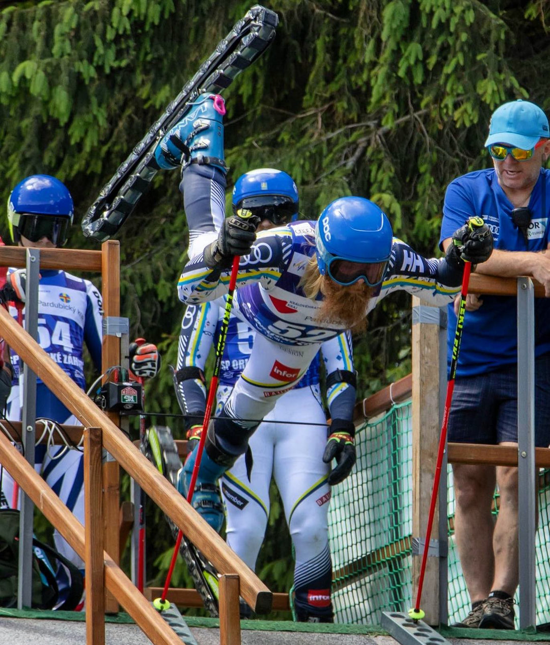HENMARK sponsors Ski Team Sweden Grassski
