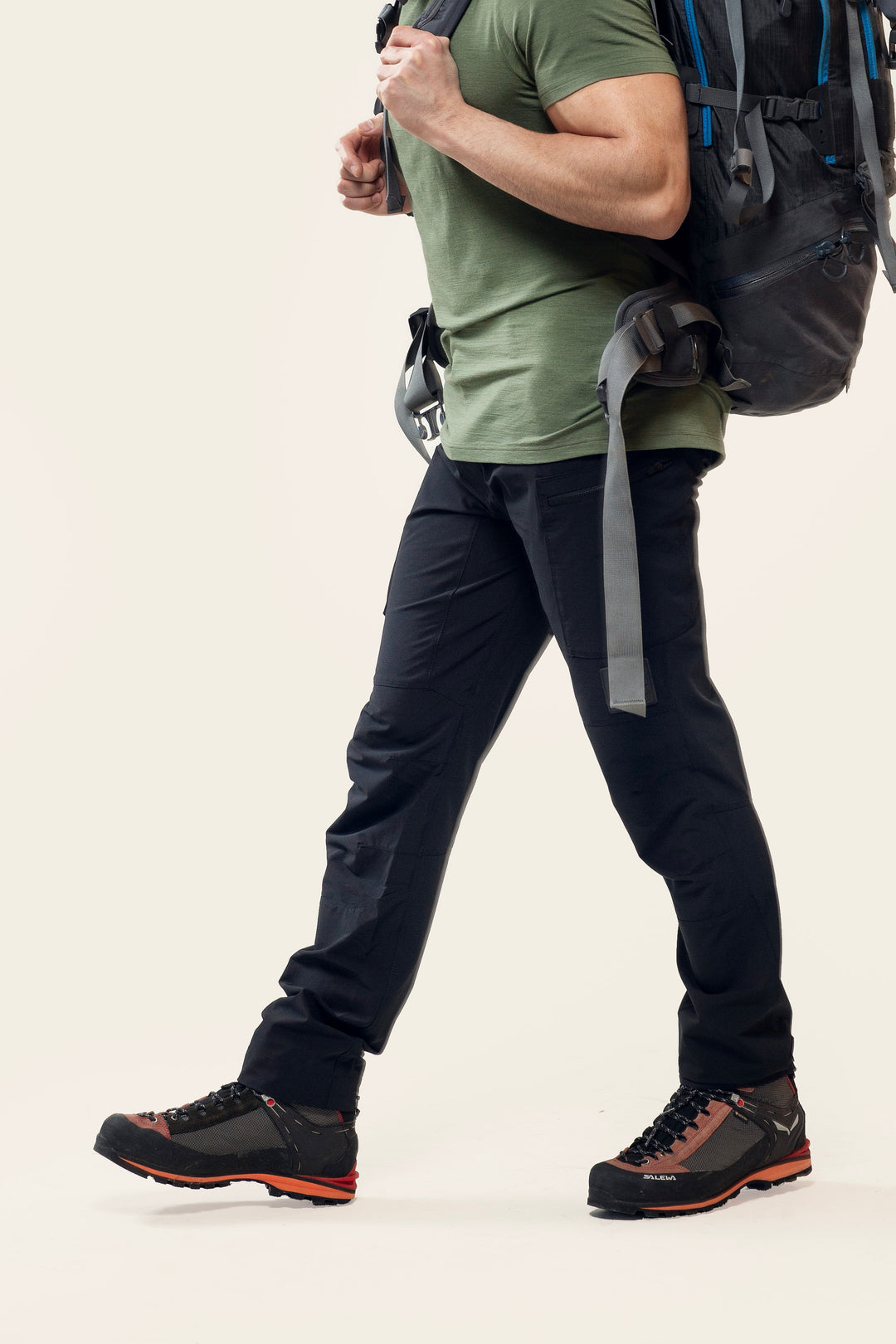 Henmark Hiking Pants M LITE PANT Black 28