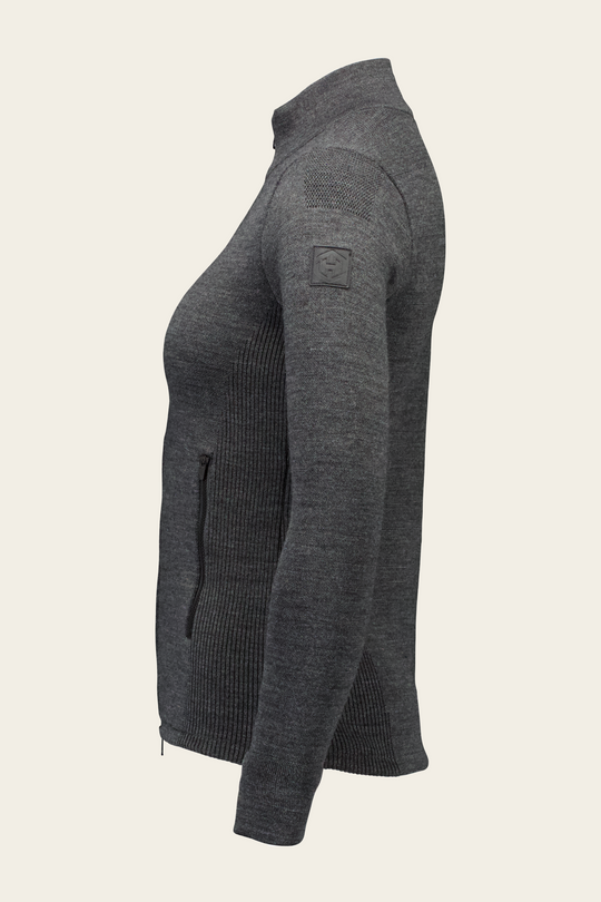 Henmark Sweaters & Hoodies W FULL MERINO FZ SWEATER