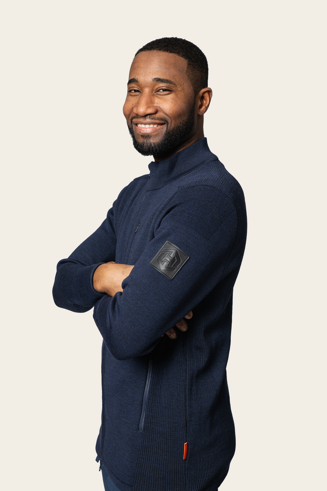 Henmark Sweaters & Hoodies M MERINO FZ SWEATER Midnight Blue XS