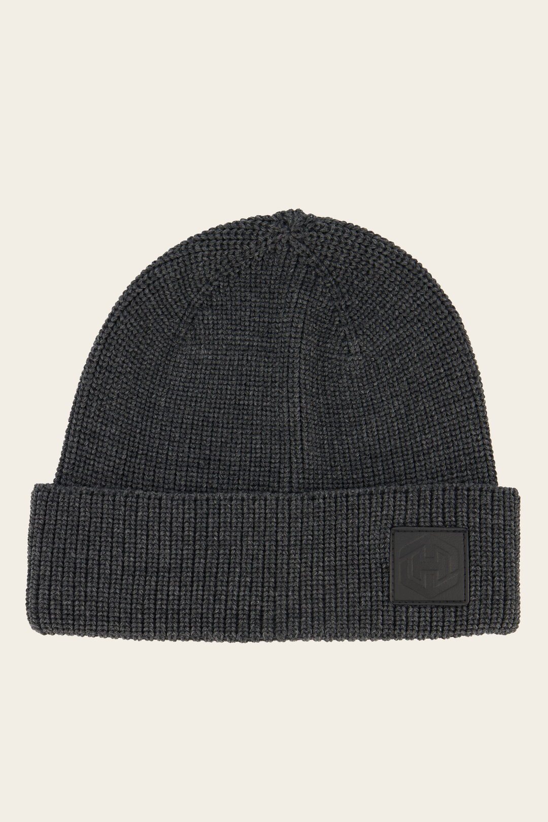 Henmark Beanies U MERINO FISHERMAN BEANIE Grey mel