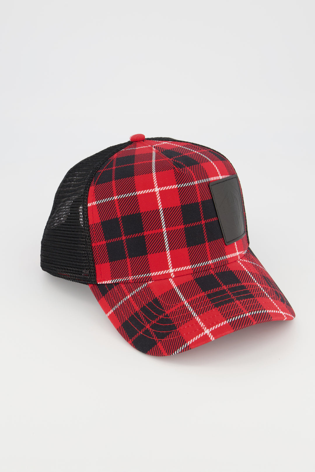 Henmark Caps U ICON TRUCKER CAP Red Check/Black  