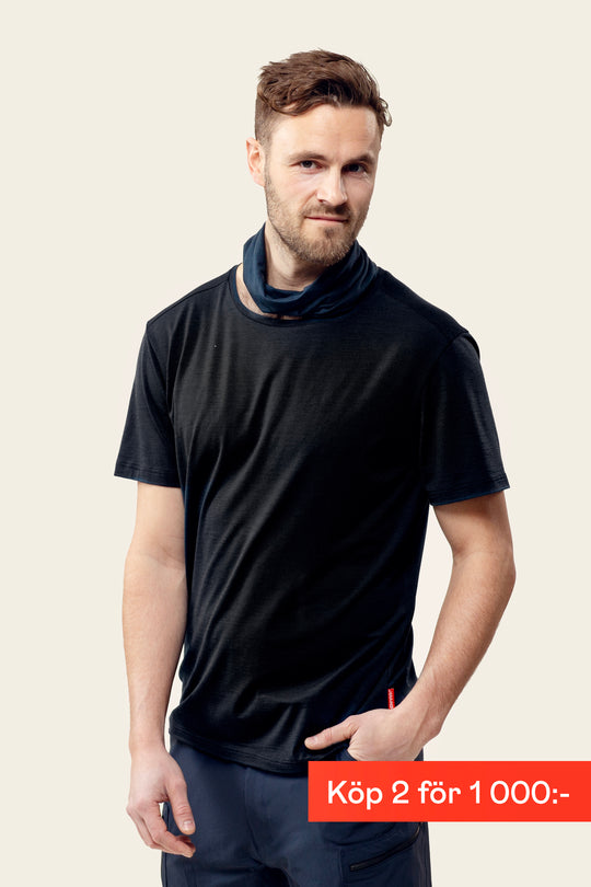 Henmark T-shirts M MERINO TENCEL® T Black 2XS 