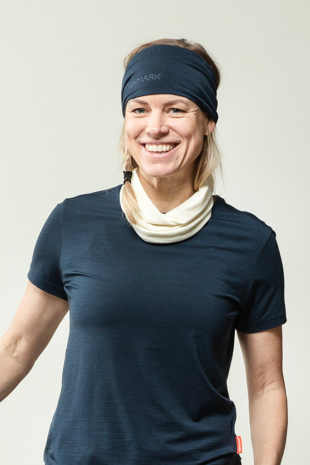 Henmark T-shirts W MERINO TENCEL® T Deep Blue 2XS