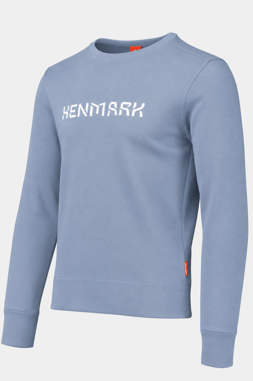Henmark Sweaters & Hoodies UNISEX MERINO TENCEL® CREW LOGO SWEATER Dusty Blue 2XS