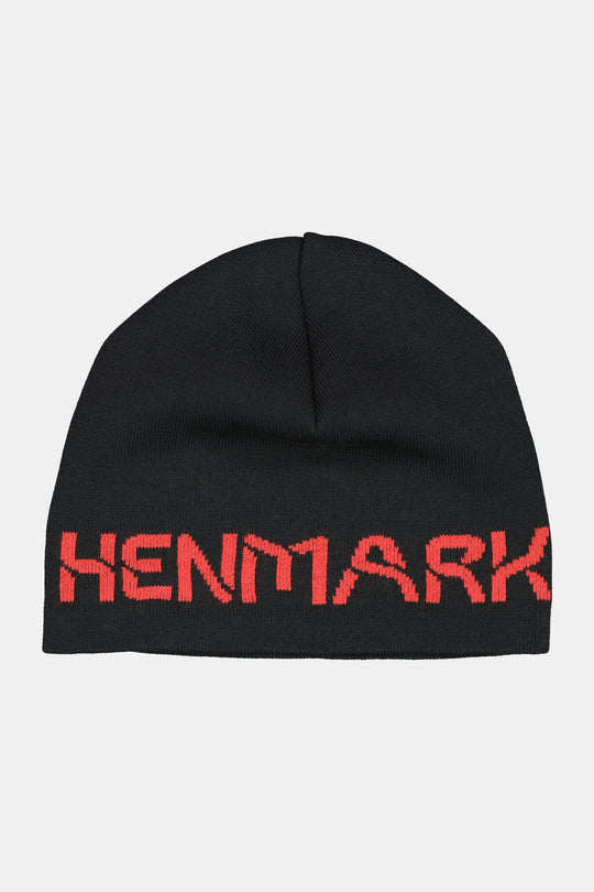 Henmark Beanies U Merino Logo Beanie Black  